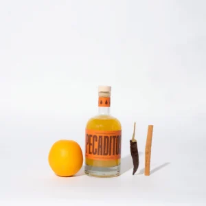 Pecaditos: Licor de taronja, canyella i guindilla - Hot&Spicy